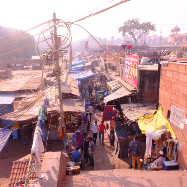 Район Старый рынок в Дели