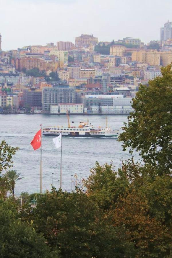 Вид на Стамбул из Топкапы