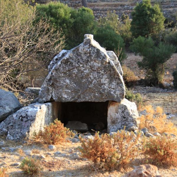 Ликийская гробница в сельхозполях