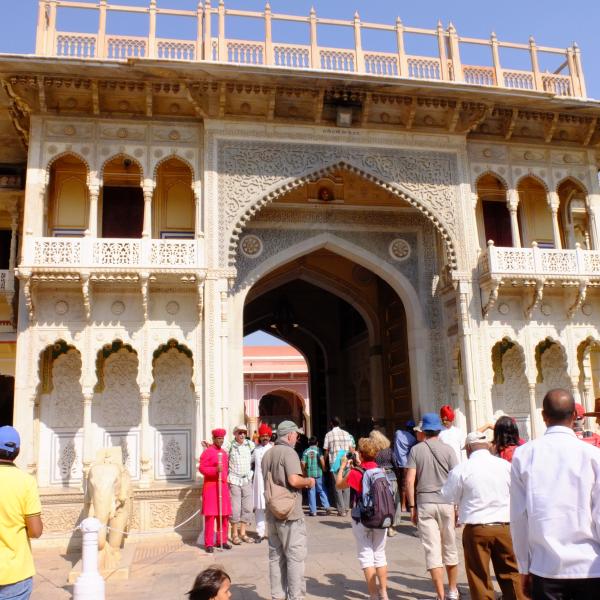 Ворота во дворец махараджи