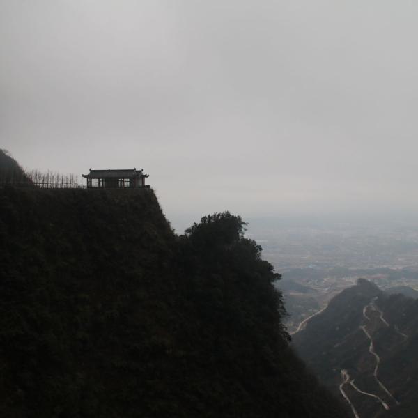 Вид со священной горы Тианмэн