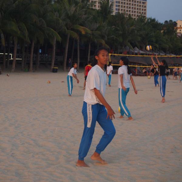 Китайская сборная по пляжному волейболу))